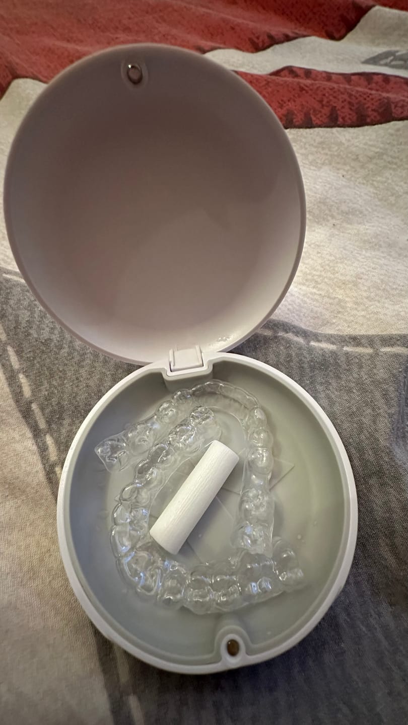 Customer photo review of Essix Retainers