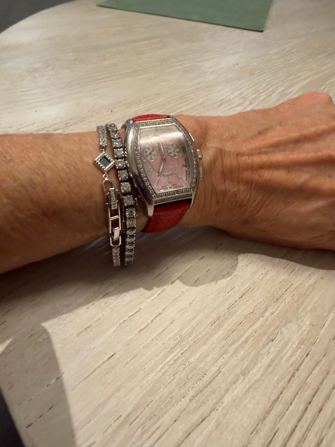 Customer photo review of The Tennis Bracelet
