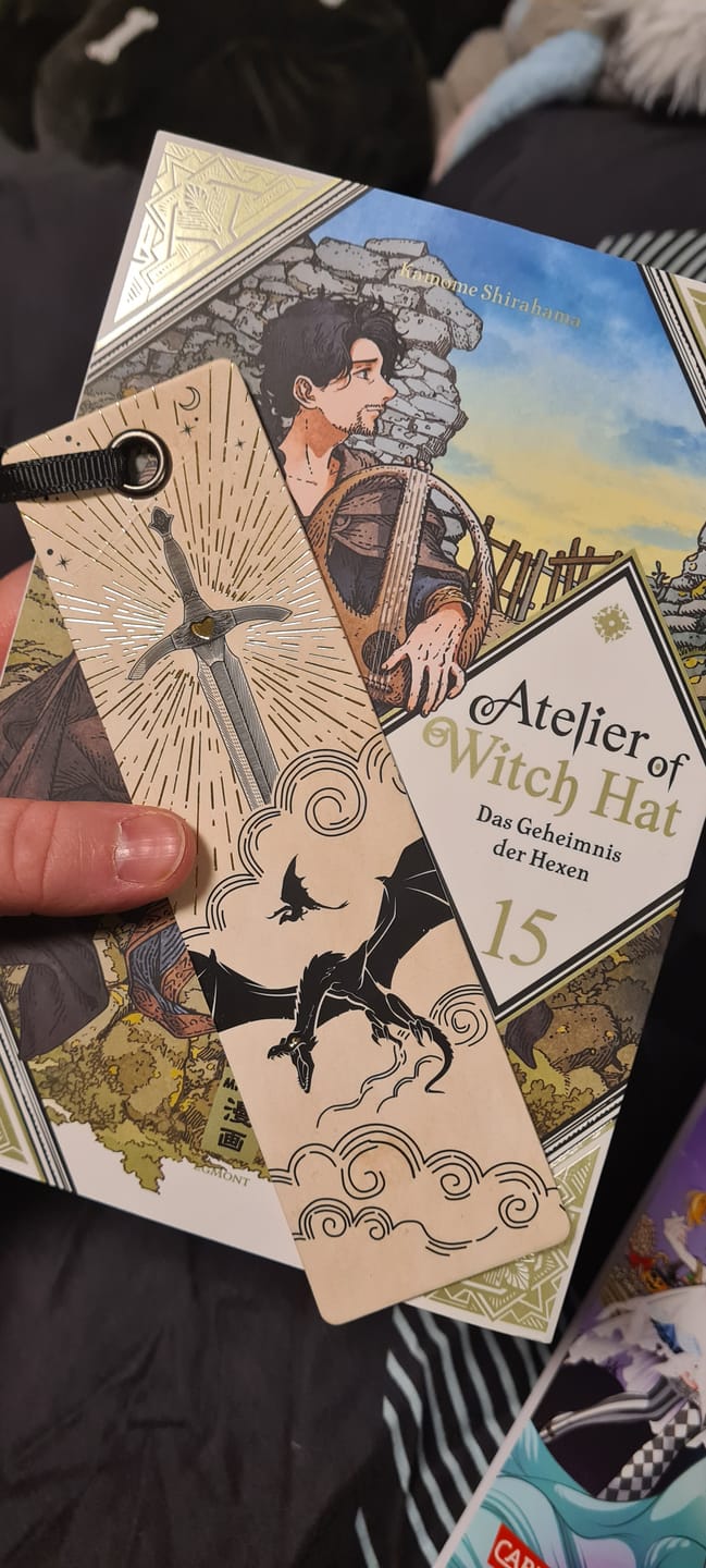 Customer photo review of Drachenschwert-Lesezeichen für Fantasy-Fans