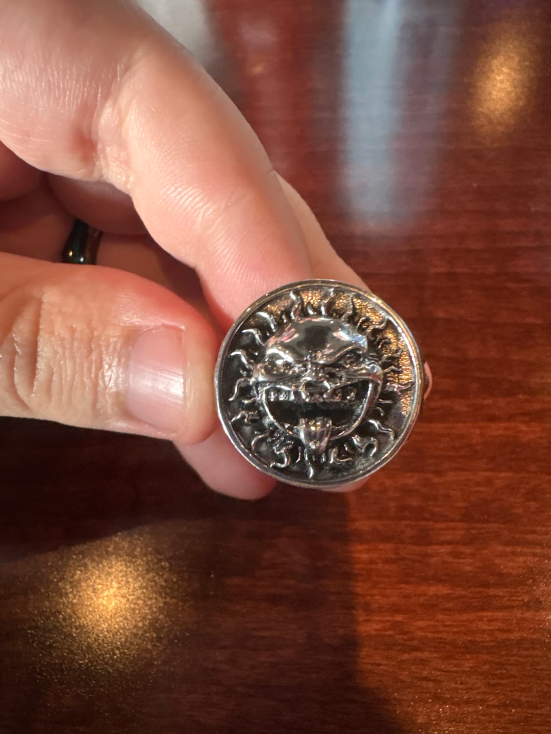 Customer photo review of UPGRADED SUNNY RING