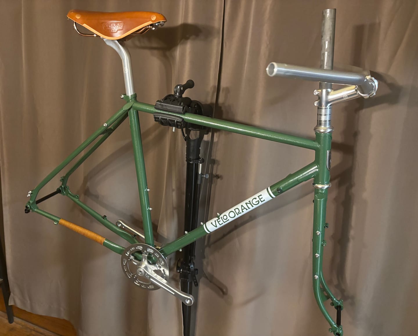 Customer photo review of Velo Orange Polyvalent Frameset