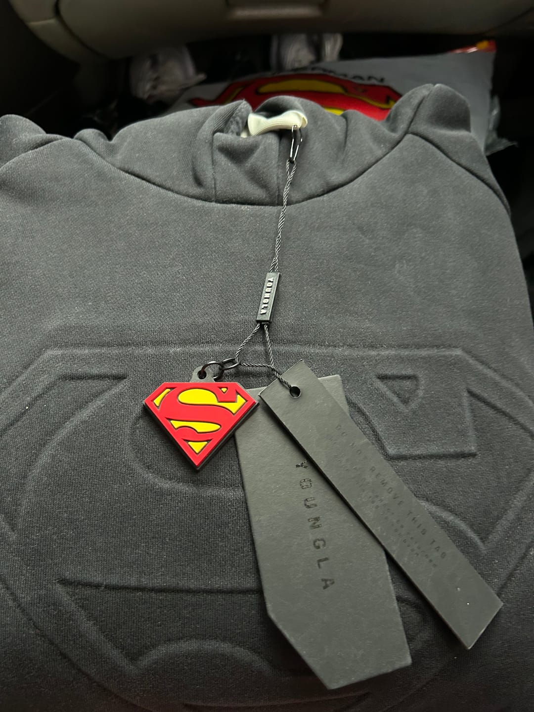 Customer photo review of 5094 - Superman Shield Hoodies