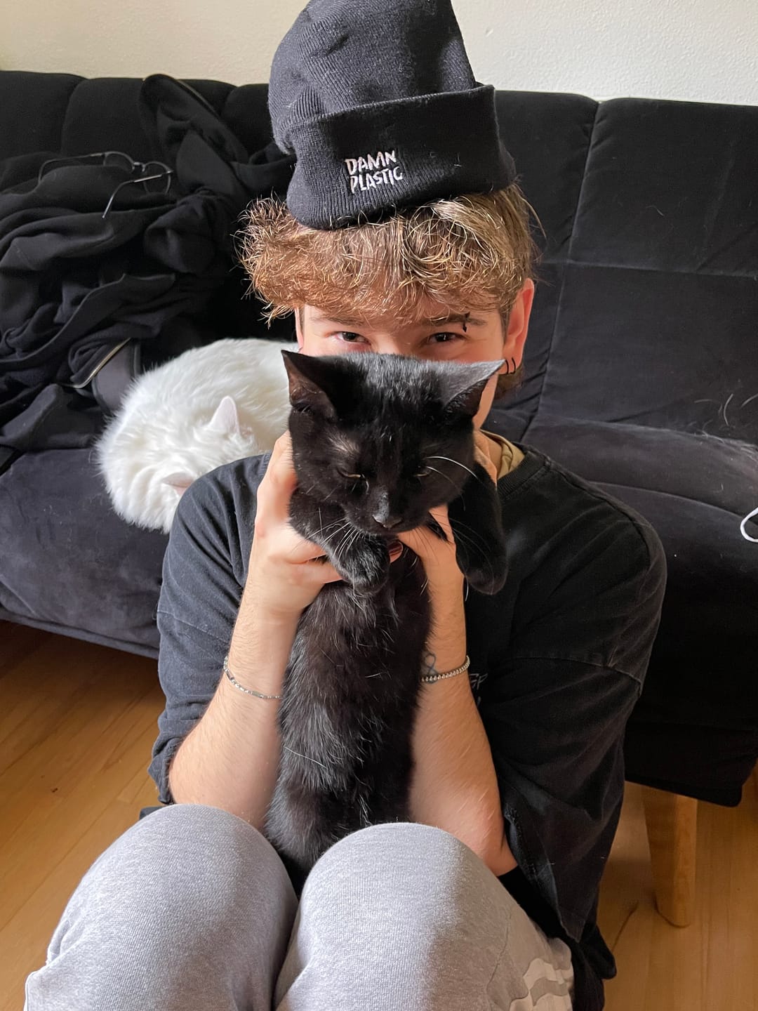 Customer photo review of BEANIE #DAMNPLASTIC