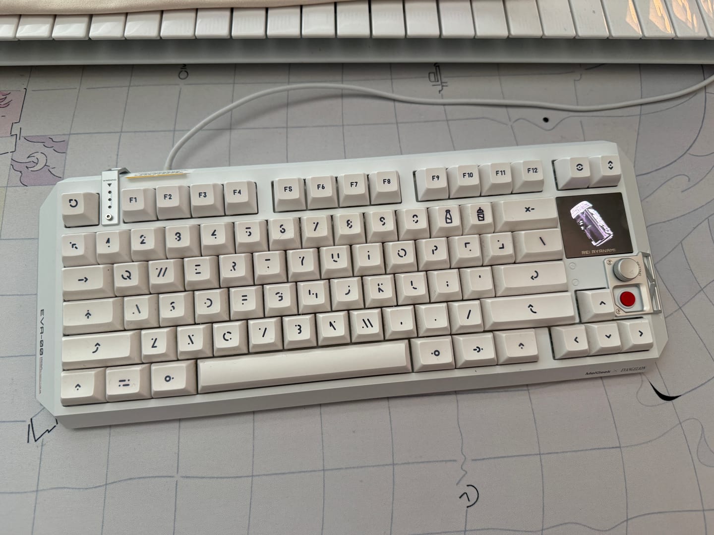 Customer photo review of Centauri80 Rei Edition HE Gaming Keyboard
