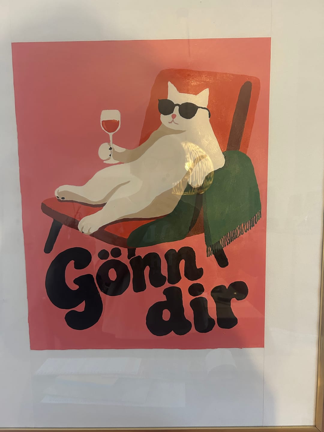 Customer photo review of Malen nach Zahlen - Gönn dir was