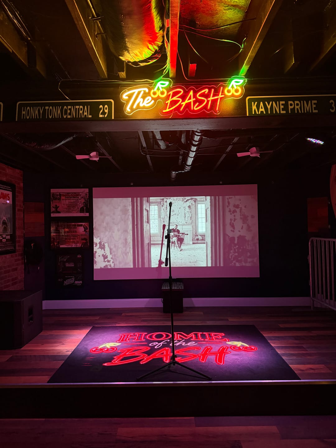 Customer photo review of Buck Cherry Cowboy Neon Sign - Premium Neon Artwork