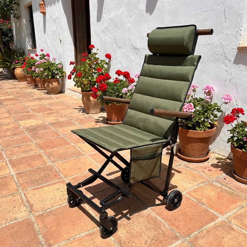 Customer photo review of Silla plegable