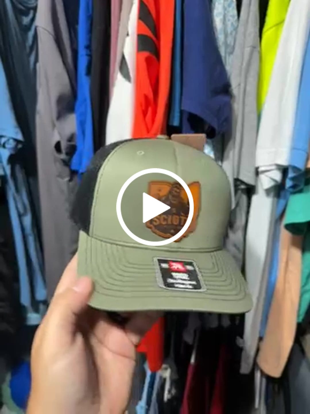 Customer video review of Richardson 112 Custom Leather Patch Hats