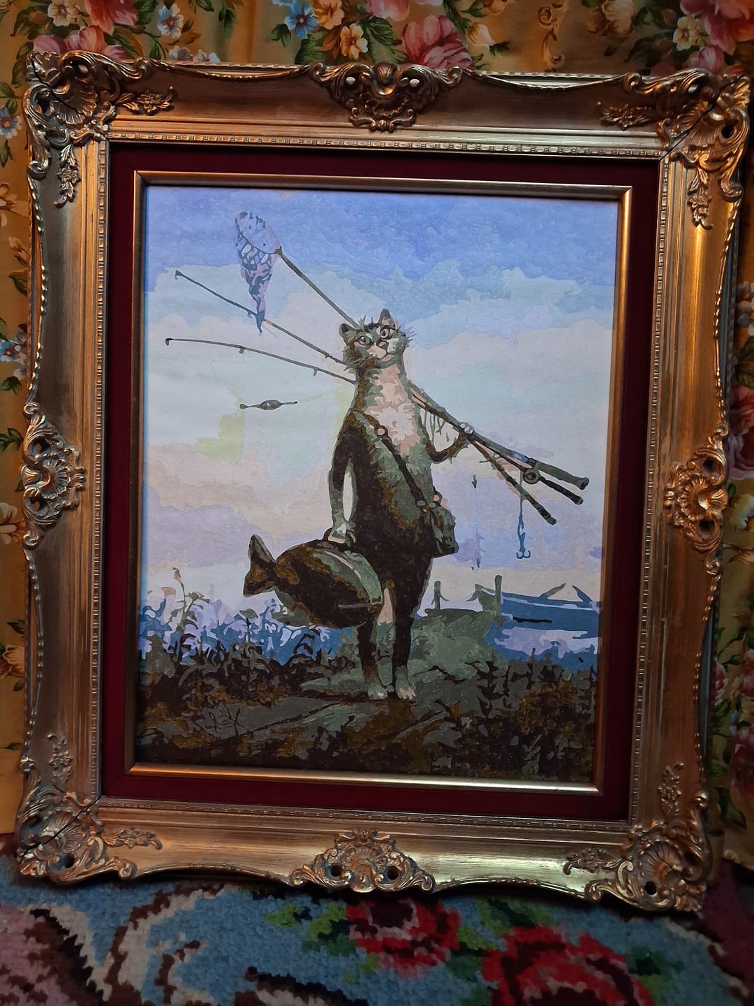 Customer photo review of Chat revenant de la Pêche