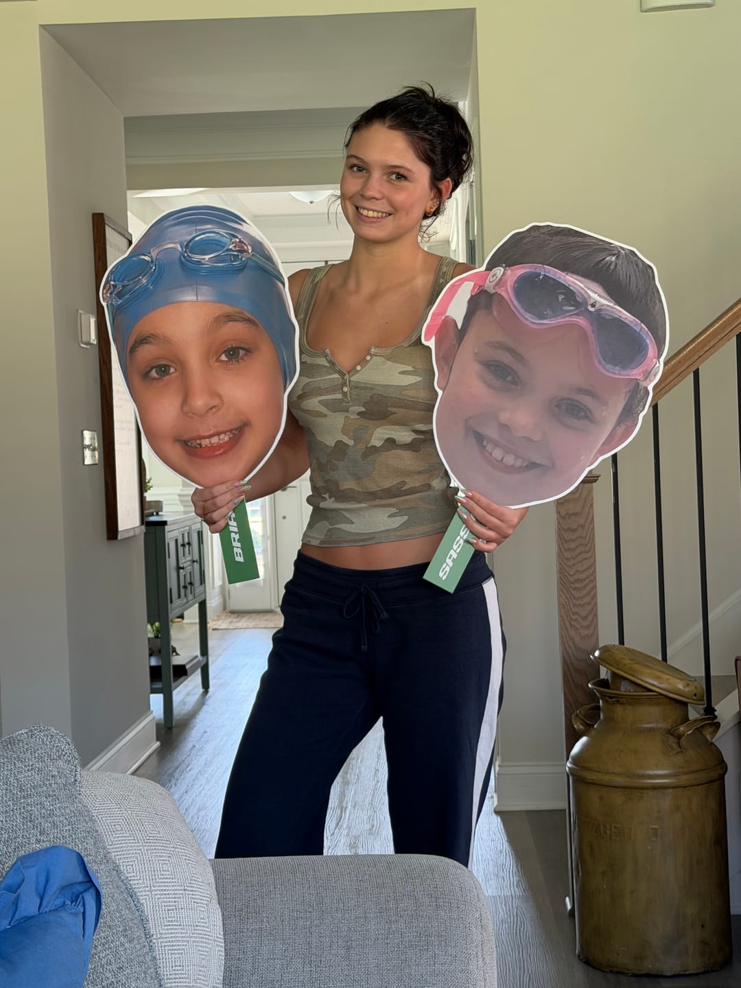 Customer photo review of Big Heads