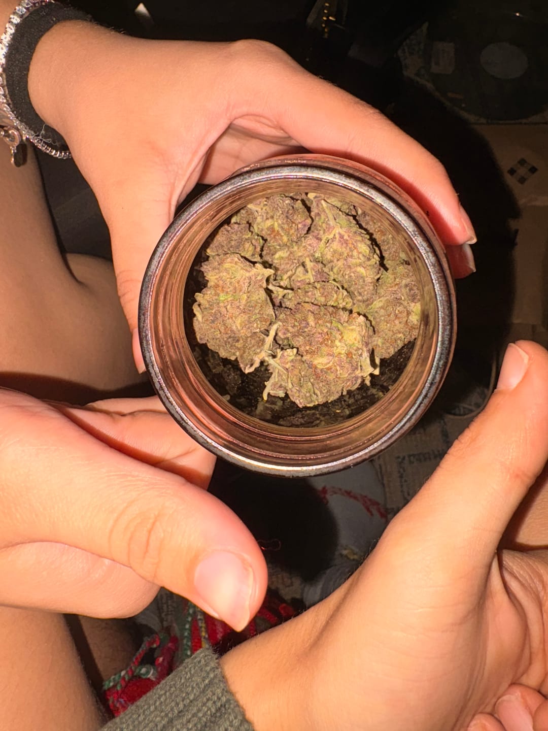 Customer photo review of Tropicana Cherry THCA Flower