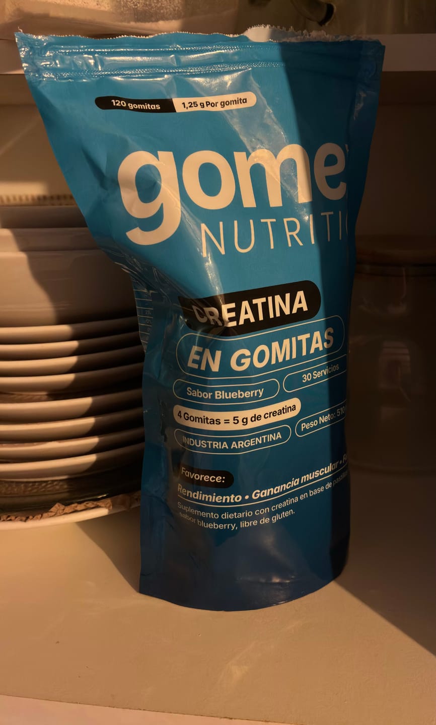 Customer photo review of Gomitas de Creatina GOMEX | 5g por Dosis, Sin Polvos
