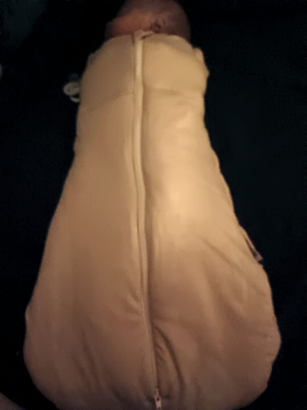 Customer photo review of sleep swaddle bag pink | Newborn | 2.5 Tog