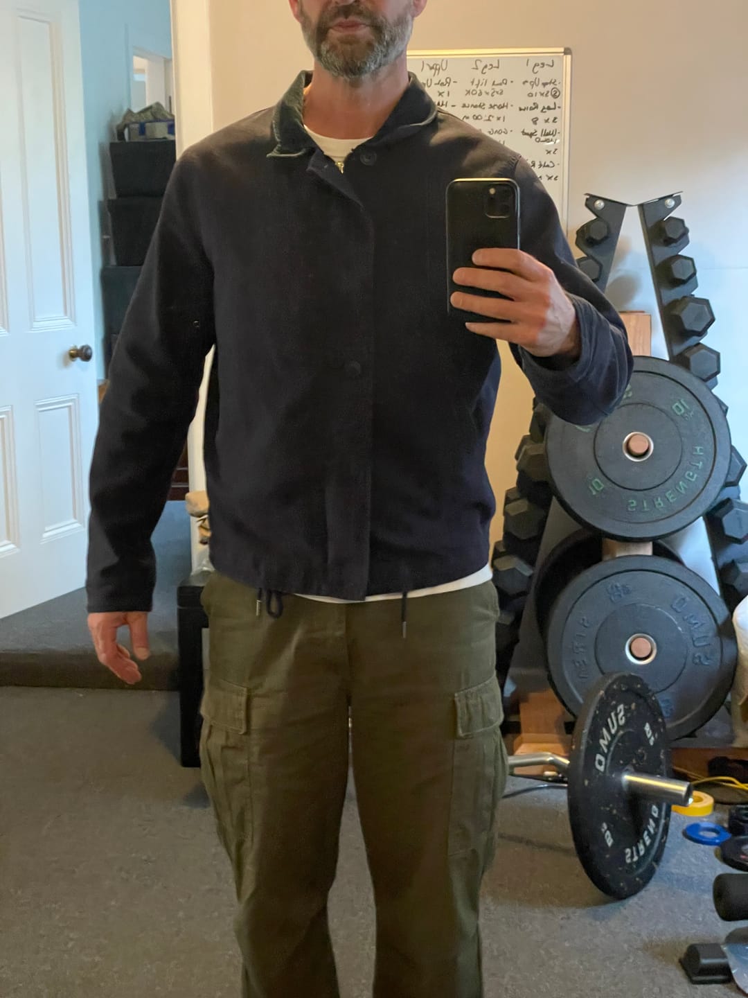 Customer photo review of Unlined N-1 Deck Jacket