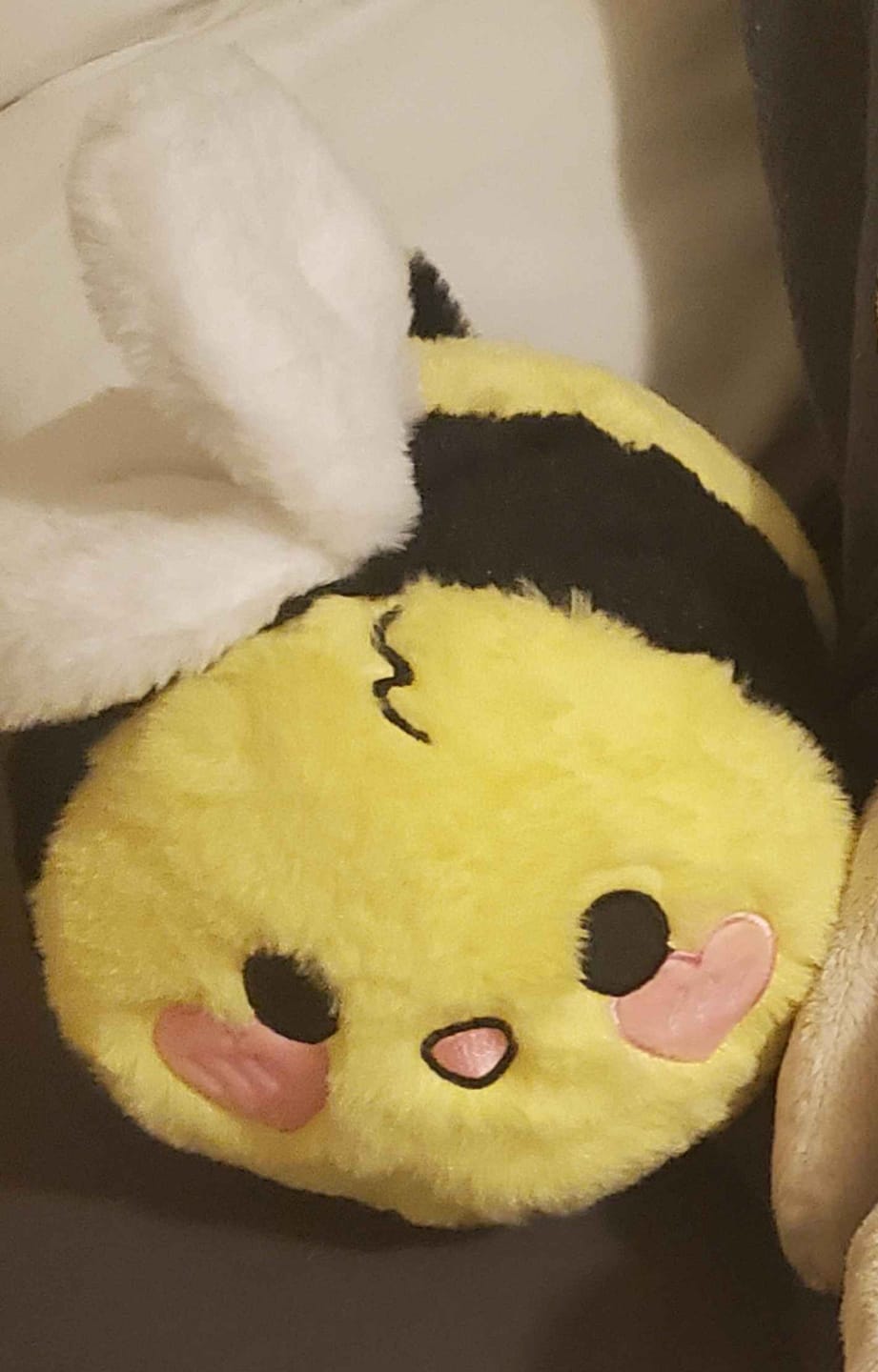 Customer photo review of Bibi The Bee 9" Plushie