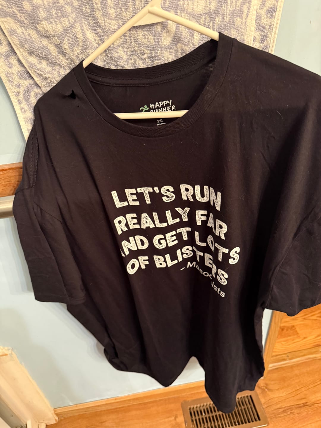 Customer photo review of Blisters T-Shirt