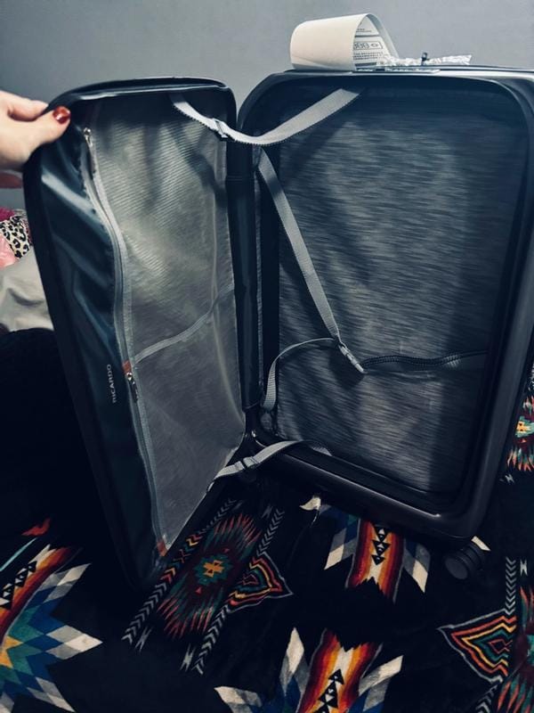 Customer photo review of Montecito 2.0 Hardside Check-in Cargo Trunk, 105 L