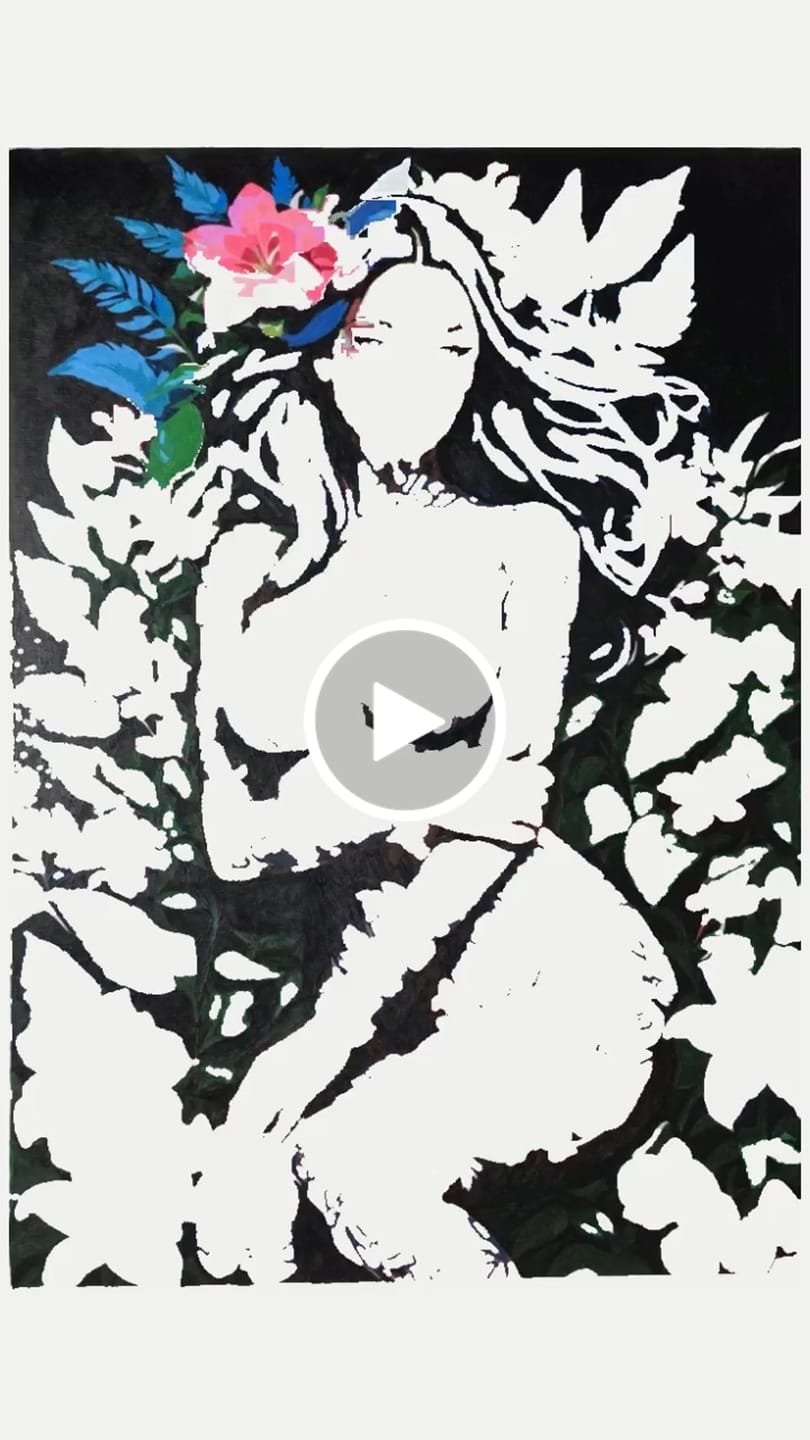 Customer video review of The Painted Eden (Paint by Numbers)