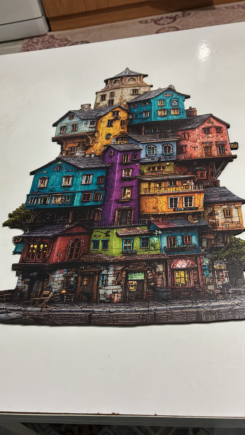 Customer photo review of Ghetto - Ahşap Puzzle