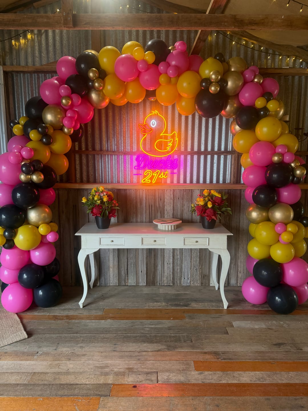 Customer photo review of Ducks 21st | LED Neon Sign