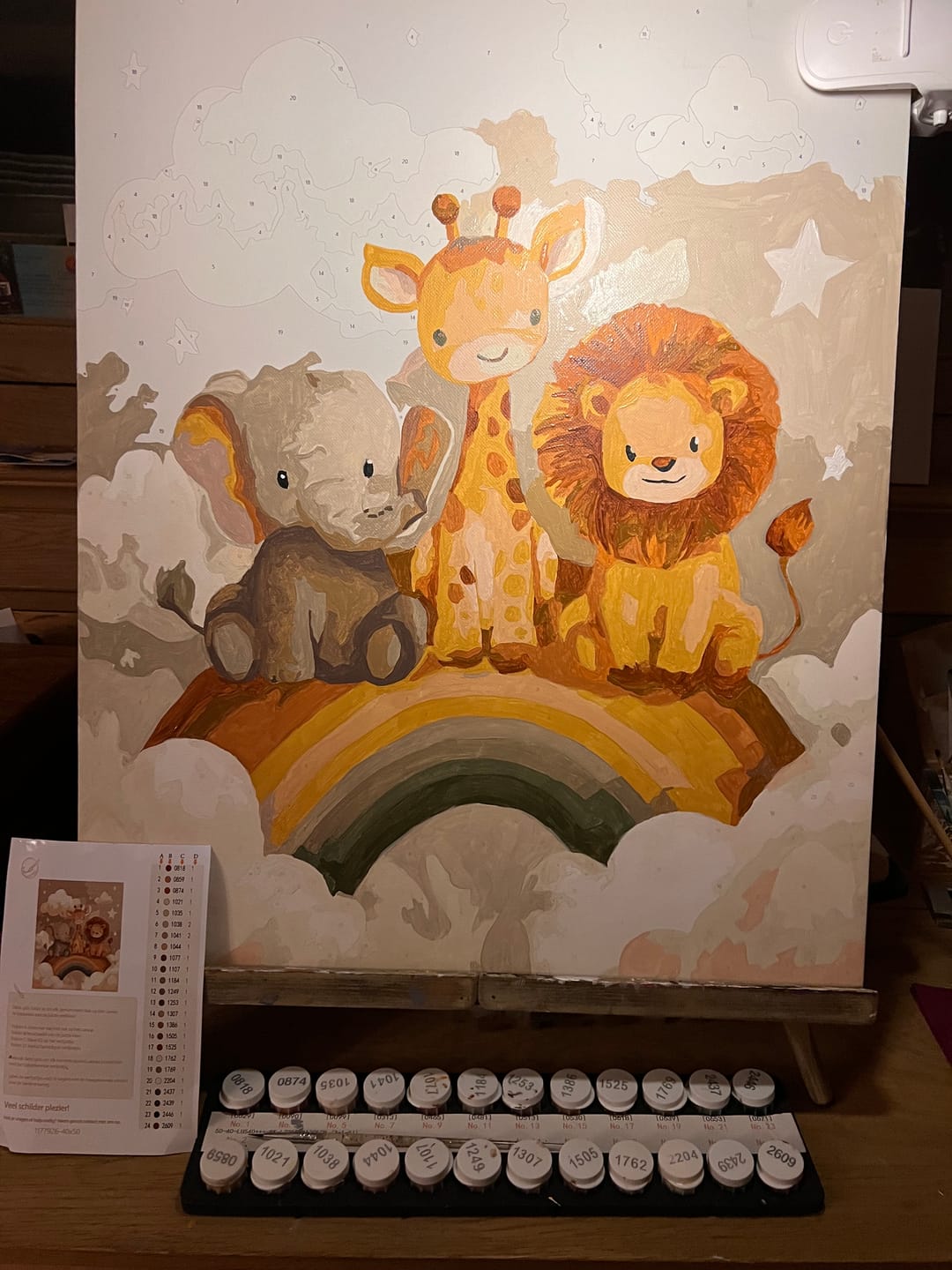 Customer photo review of Verrassingsfoto I Schilderen op Nummer