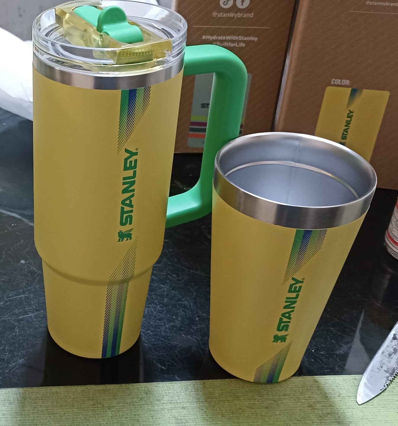 Customer photo review of Stanley Quencher ProTour Flip Straw Tumbler Country | 887ML