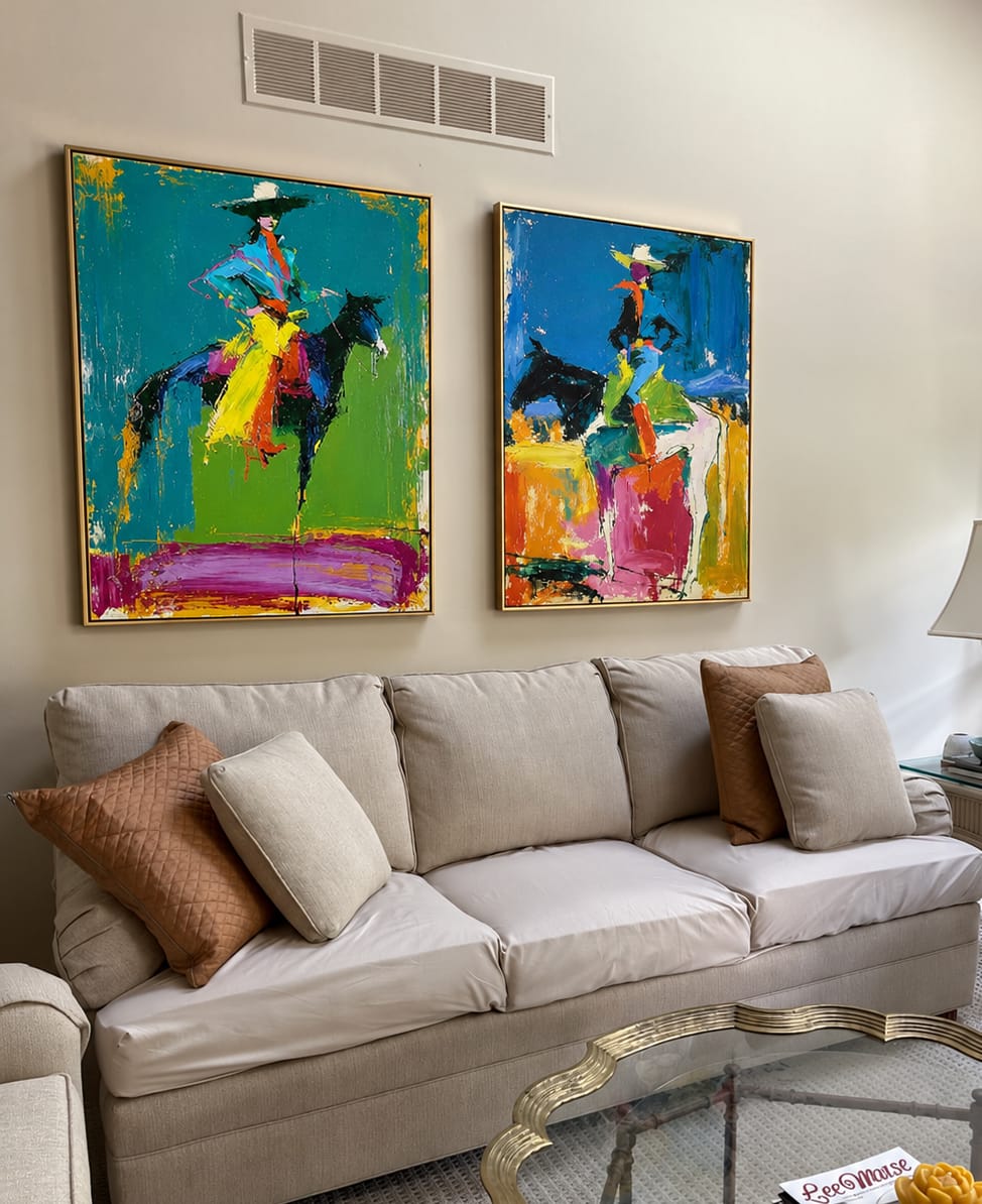 Customer photo review of Prairie Pulse-Western Rider Painting Set