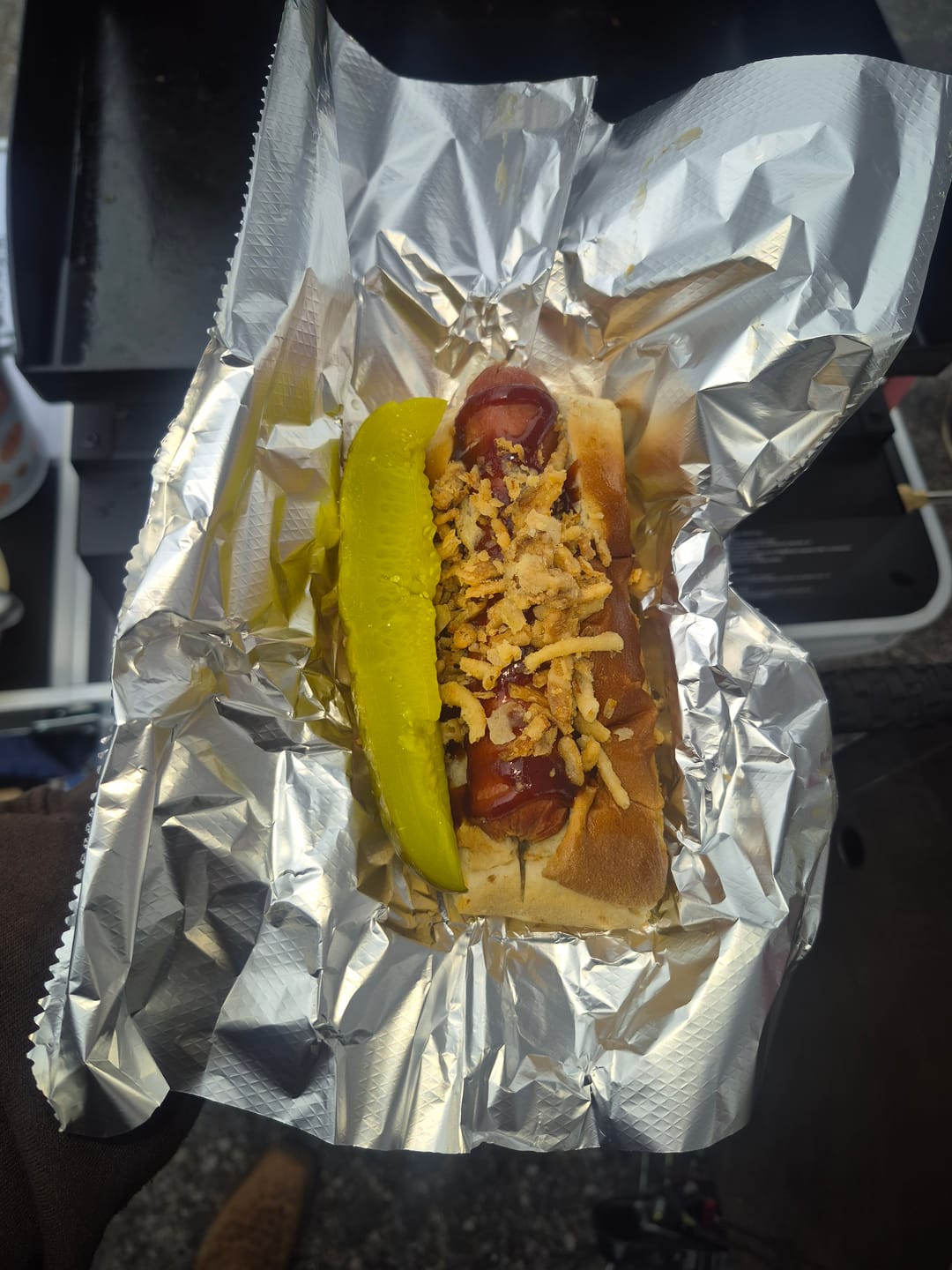 Customer photo review of USDA Choice or Higher Angus Beef Franks