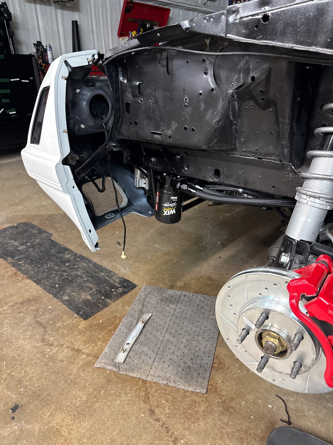 Customer photo review of Fluidworks Remote Oil Filter - Front Load Style