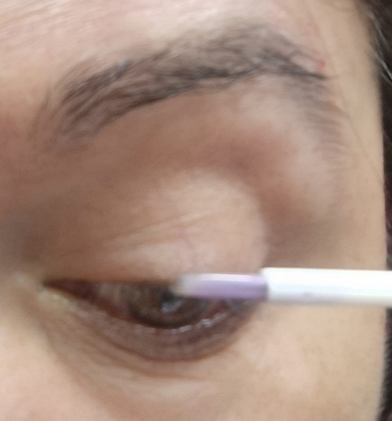 Customer photo review of Serum para pestañas y cejas