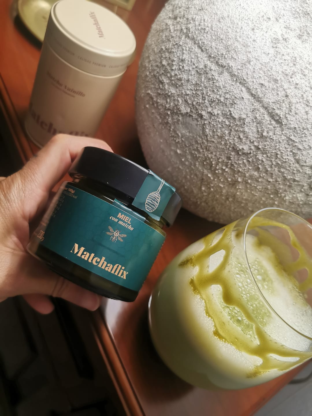 Customer photo review of Matcha Miel
