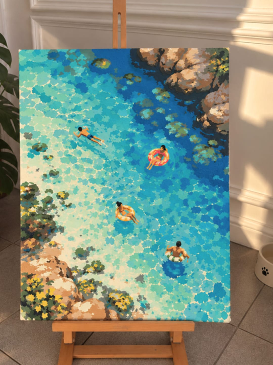 Customer photo review of Paradis turquoise