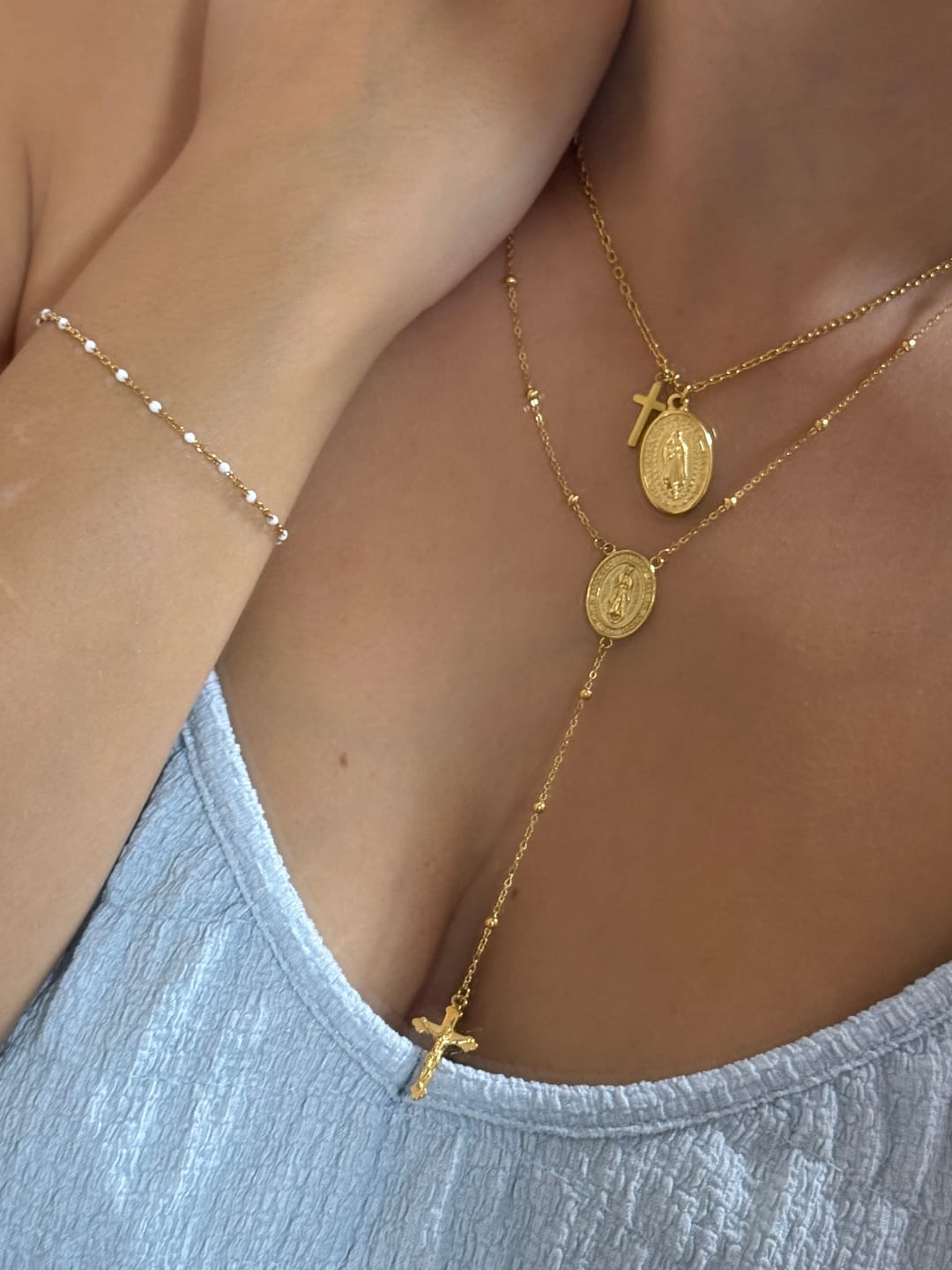 Customer photo review of Pulsera Coco Line