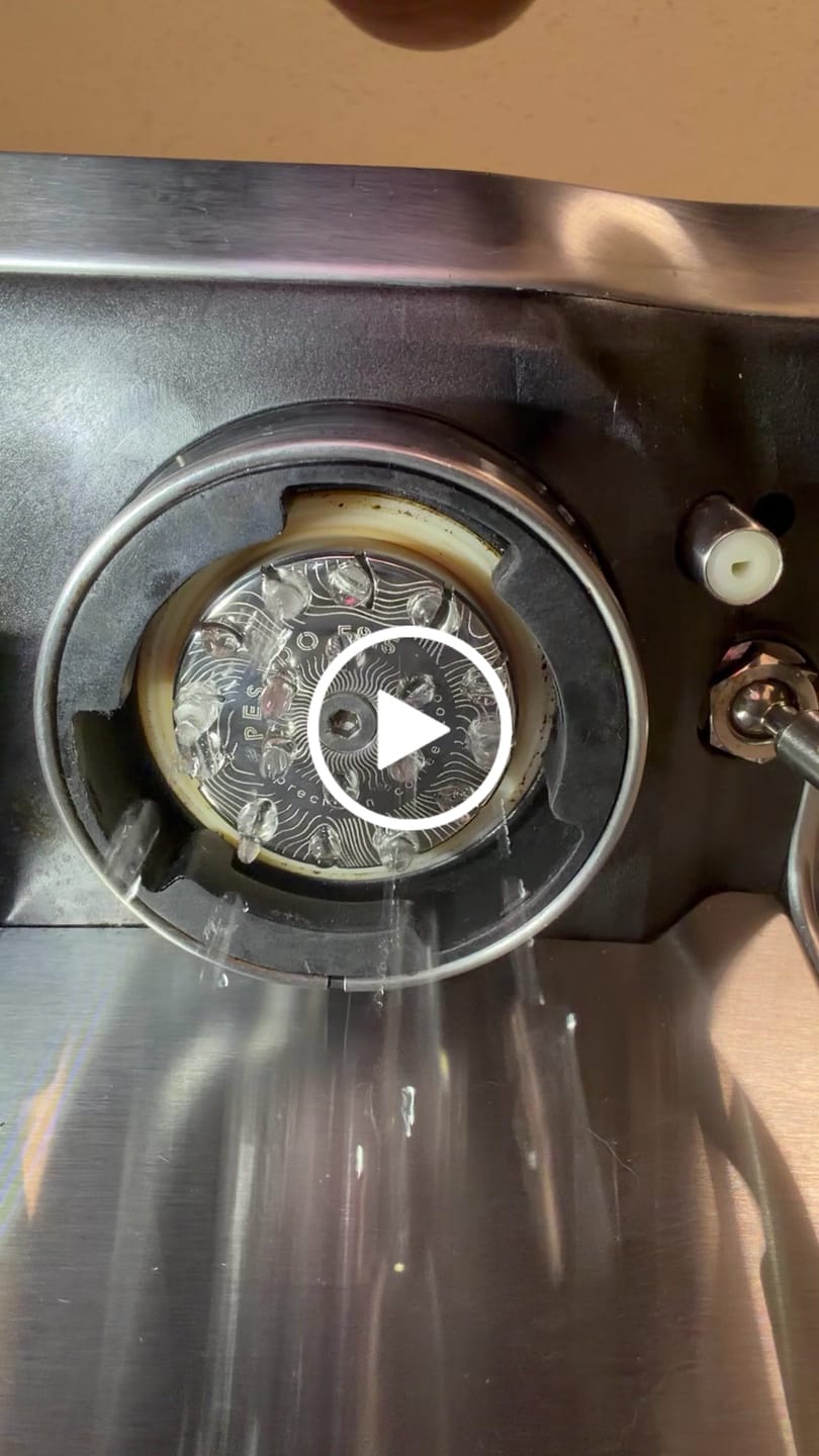 Customer video review of High Diffusion Espresso Shower Screen - Breville