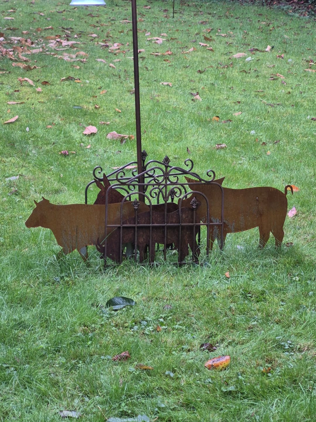 Customer photo review of Gartenstecker Kuh