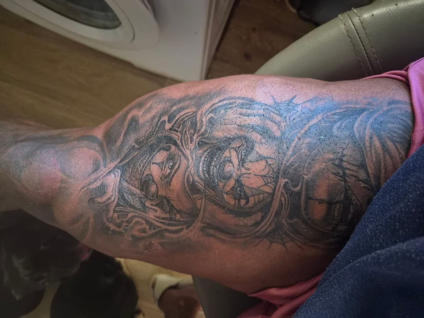 Customer photo review of TattooNumbx Numbing Cream (3 Pack)
