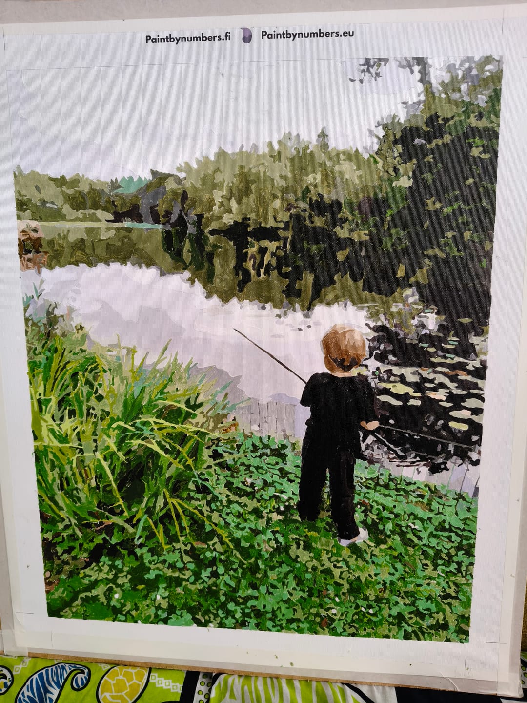 Customer photo review of Numeromaalaus omasta kuvasta