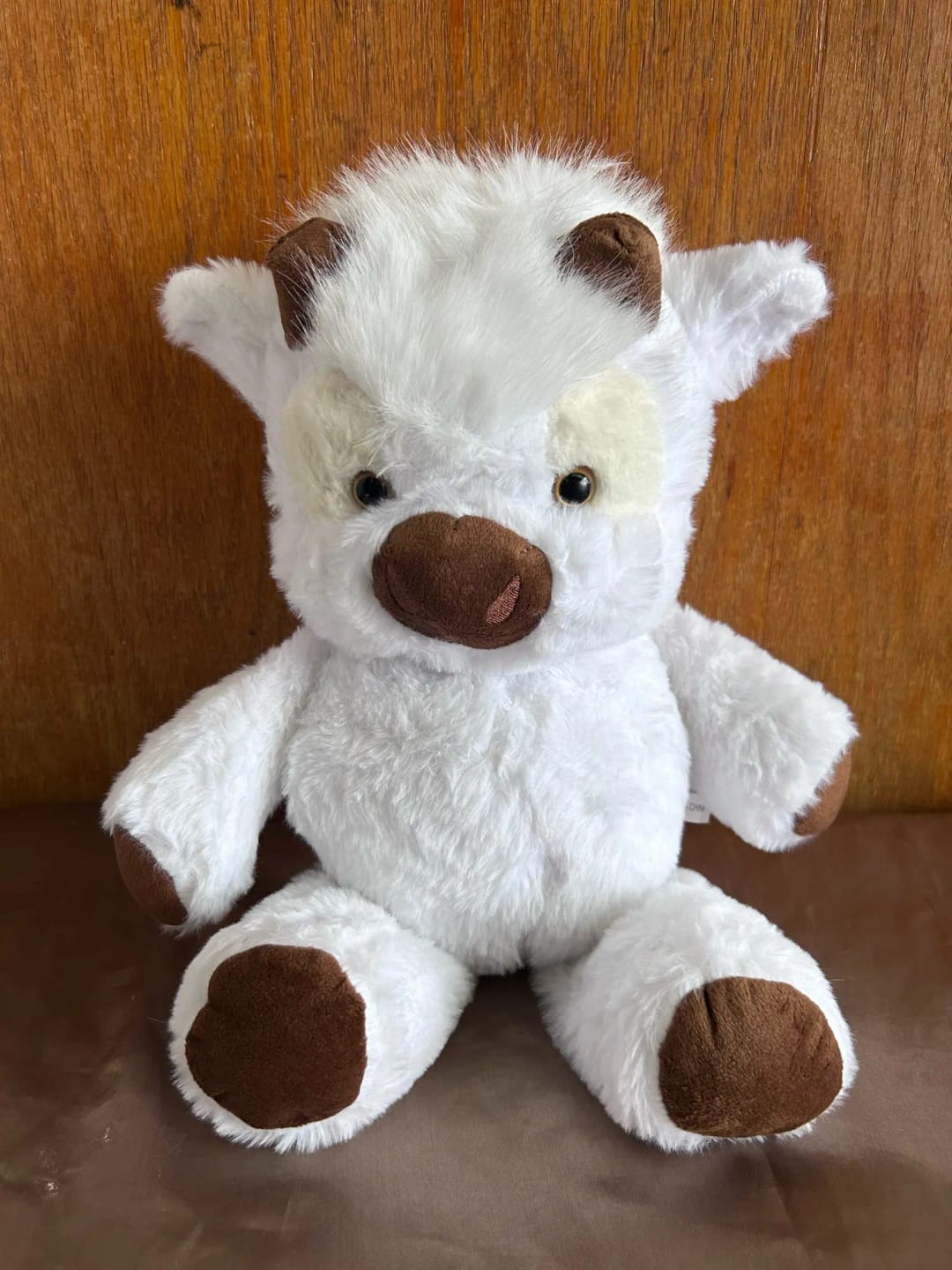 Customer photo review of MooDash BoopJoy – La vaquita de peluche que corre