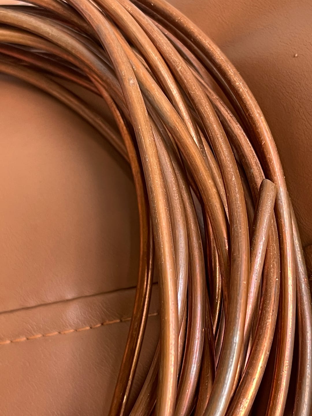 Customer photo review of Pure Copper Wire – Vastu Remedy for South-East Fire Zone & Main Door Conduction | Ideal for Plot & Toilet Blocking | 2 & 4 mm Diameter