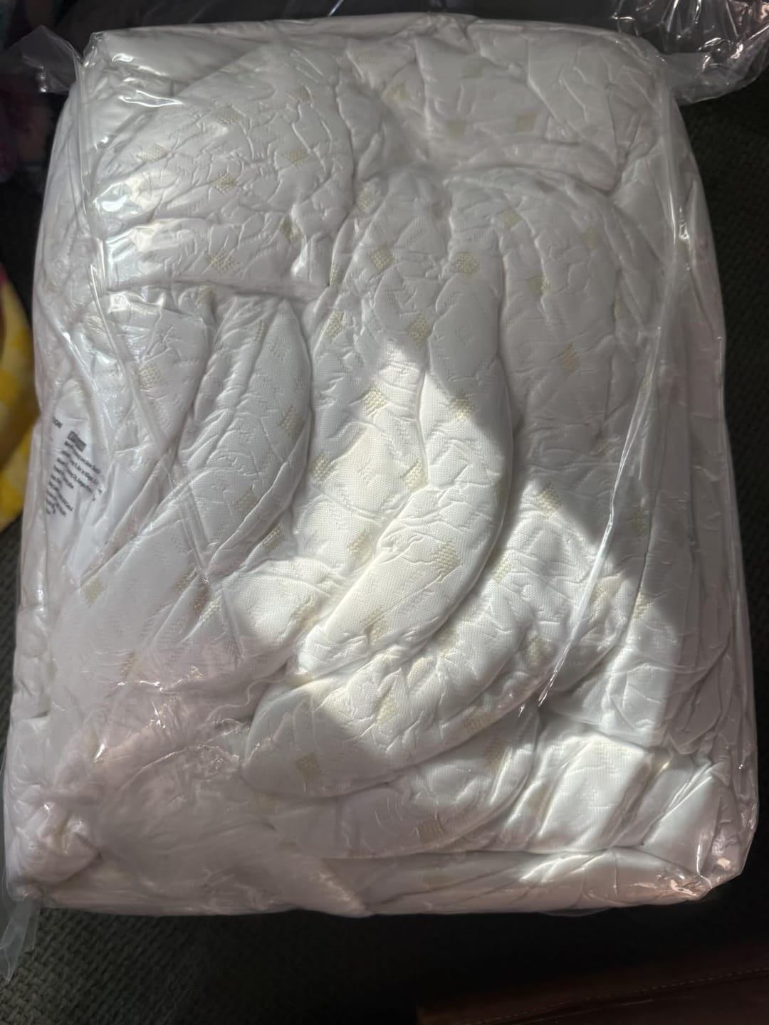 Customer photo review of Pregnancy Pillow - Full Body Maternity Support for Back & Hips