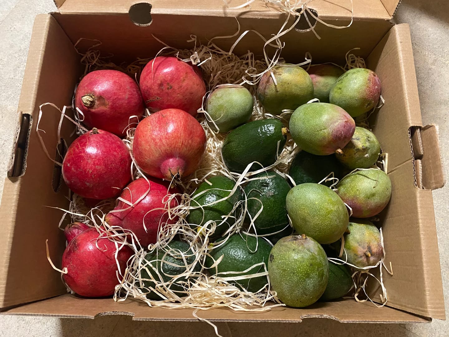 Customer photo review of Mini Mango-Avocado-Granatapfel Bio Rettungsaktion % 4kg