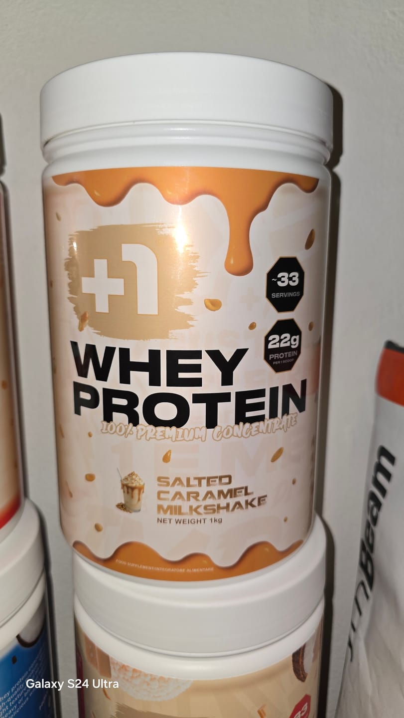 Customer photo review of +1© PREMIUM WHEY PROTEIN (1kg)