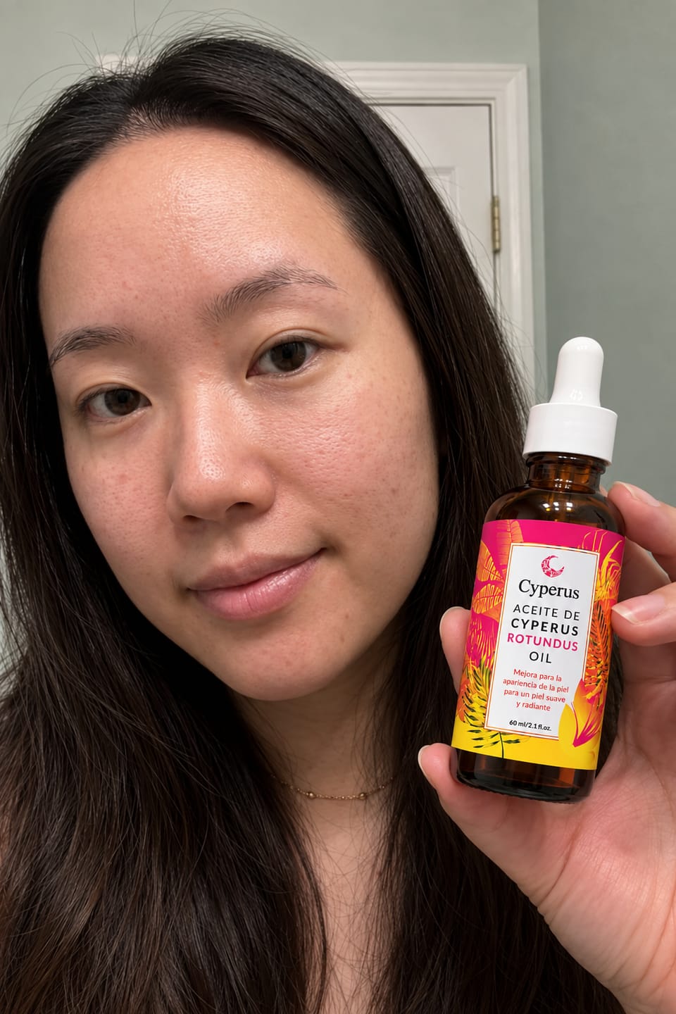 Customer photo review of Aceite botánico anti-crecimiento | Alternativa natural a los láseres