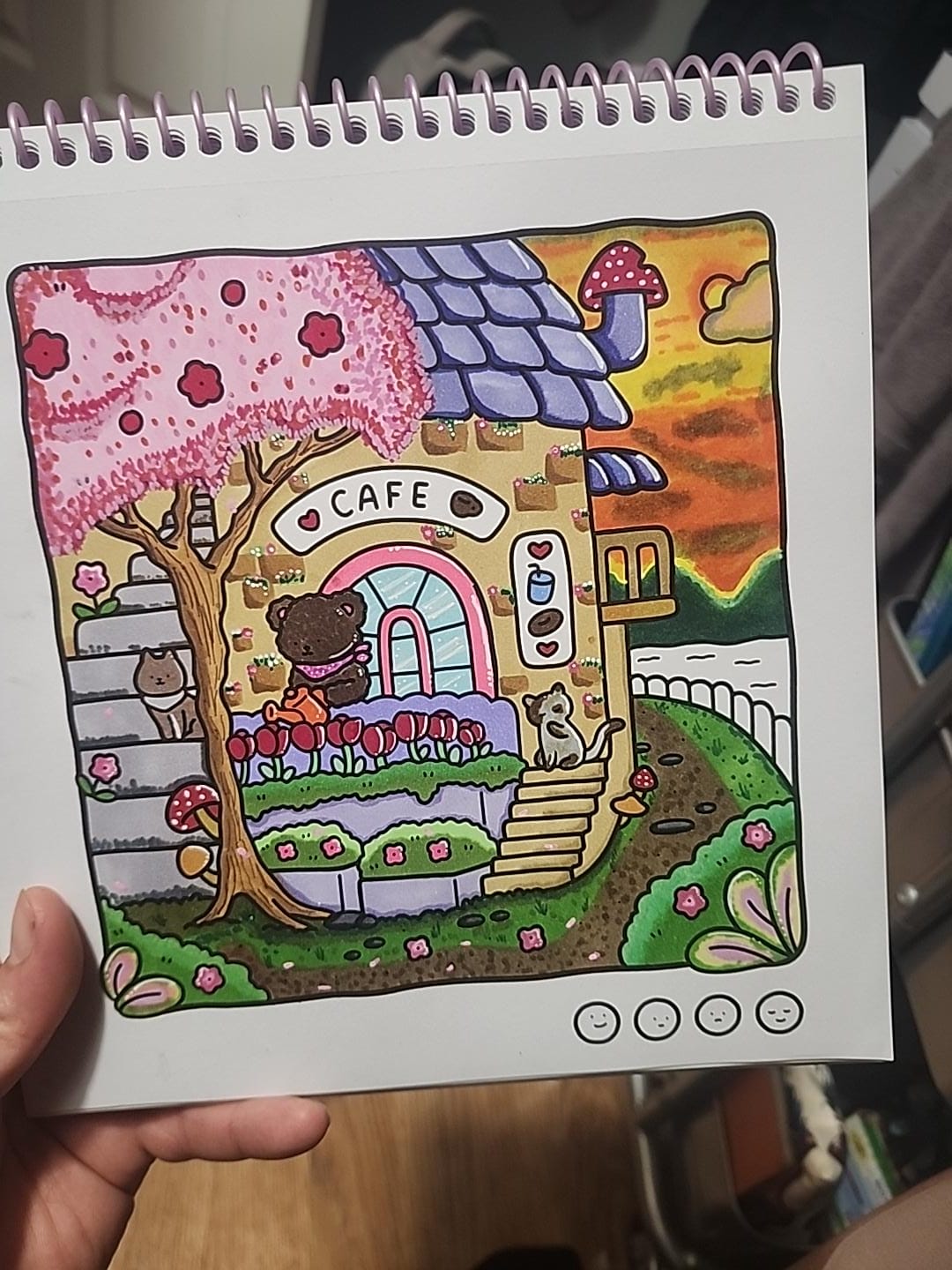 Customer photo review of Ohuhu Halawa Series Oil-based Colored Pencils