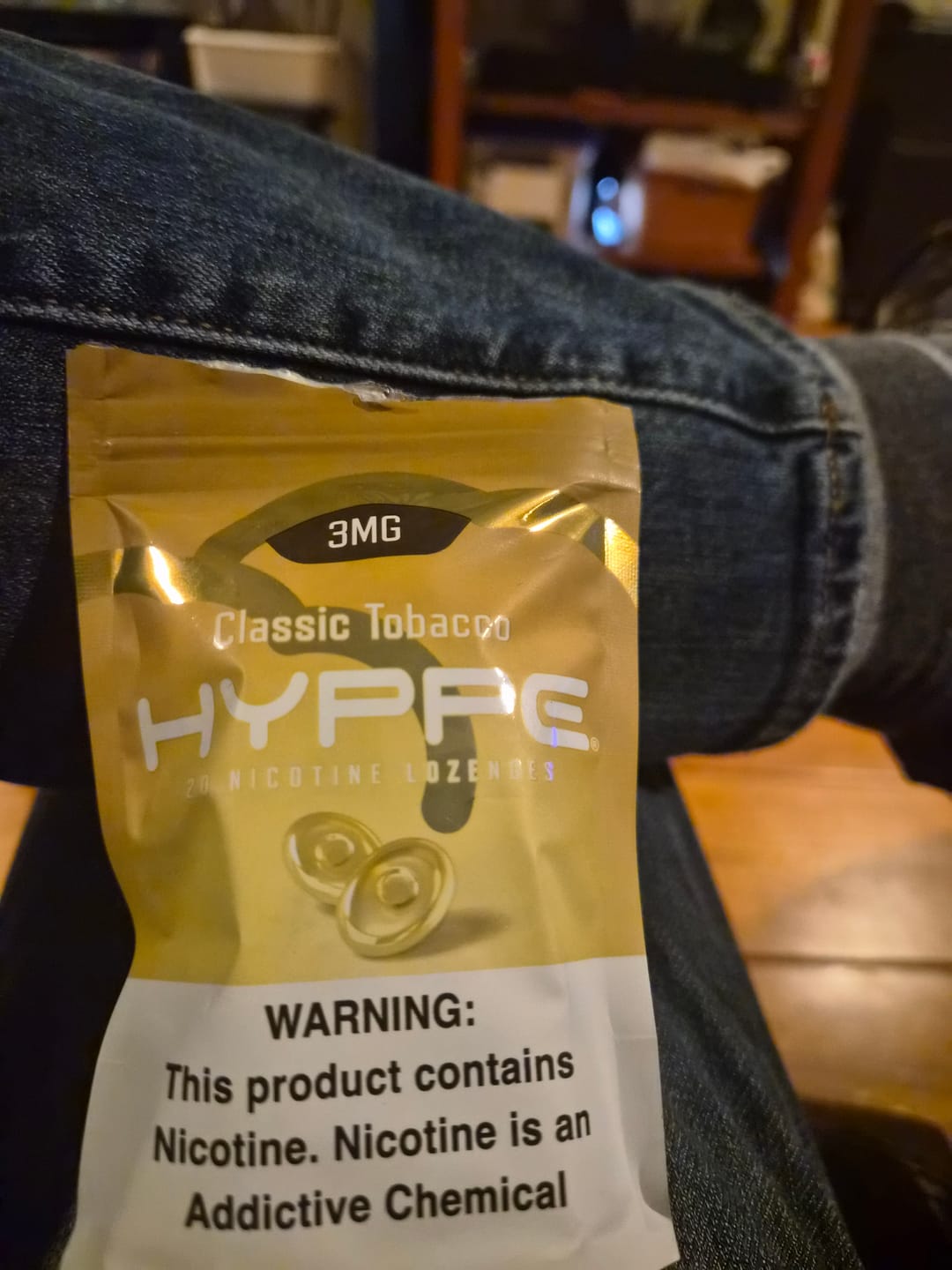 Customer photo review of Nicotine Lozenges