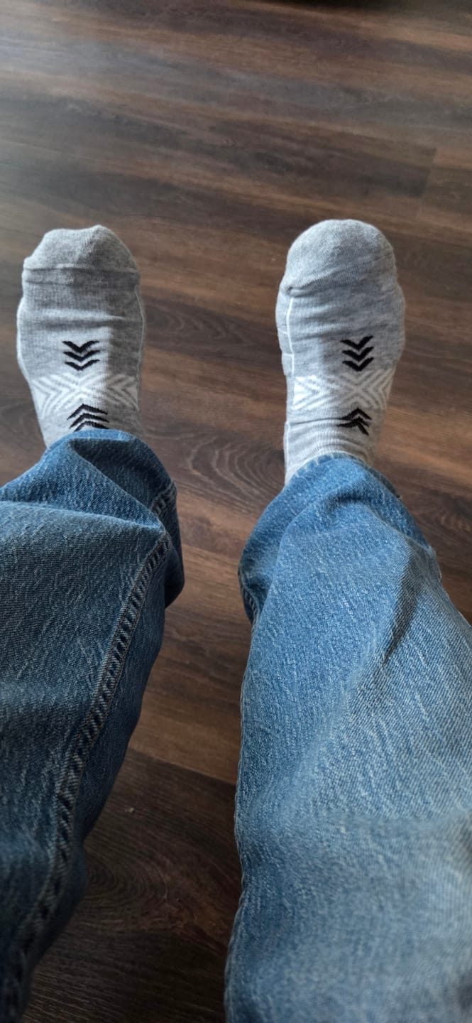 Customer photo review of Alpaca Sock 6 Pairs