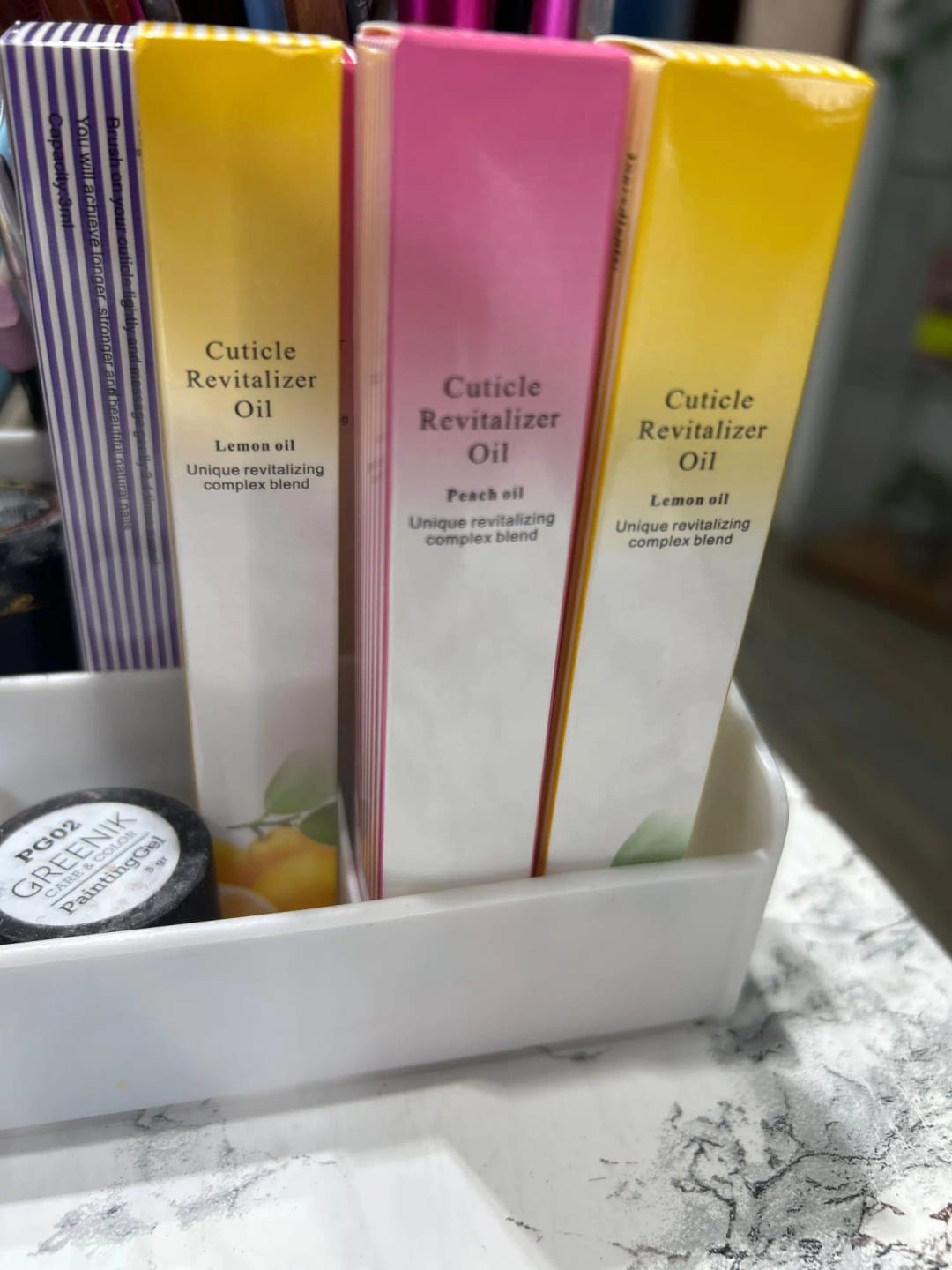 Customer photo review of Aceite Nutritivo para Cutículas
