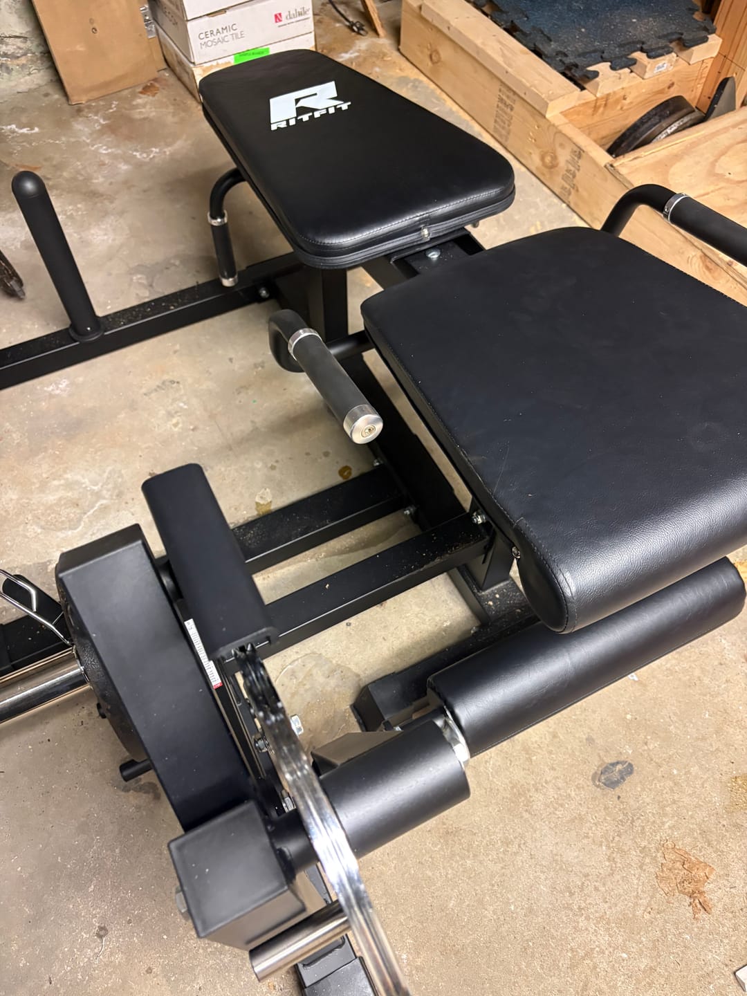 Customer photo review of RitFit PLC01 Leg Extension Curl Machine