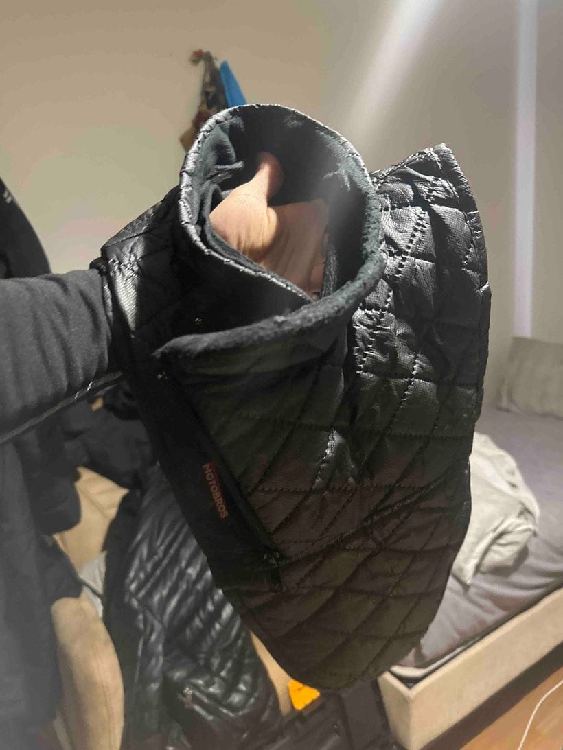 Customer photo review of Poreza Moto Göğüs Siperliği