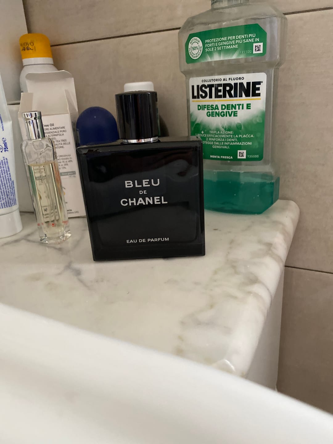Customer photo review of CHANEL BLEU DE CHANEL - 100ML Eau de Parfum (Tester)